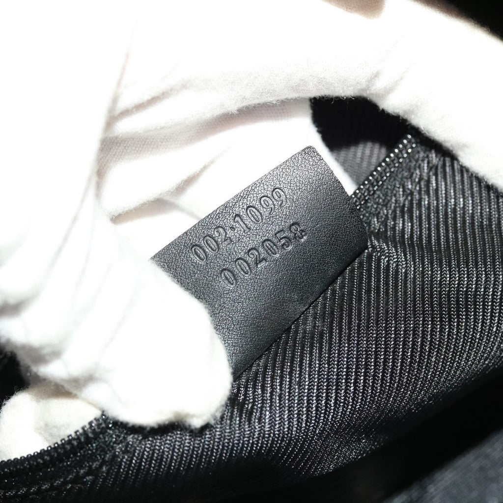 GUCCI GG Canvas Hand Bag Black  49083
