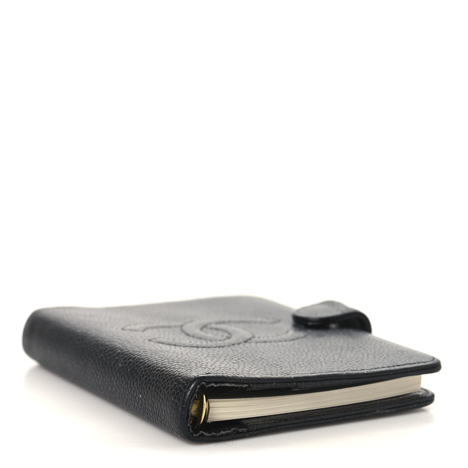 Caviar Timeless CC Ring Agenda Planner Black