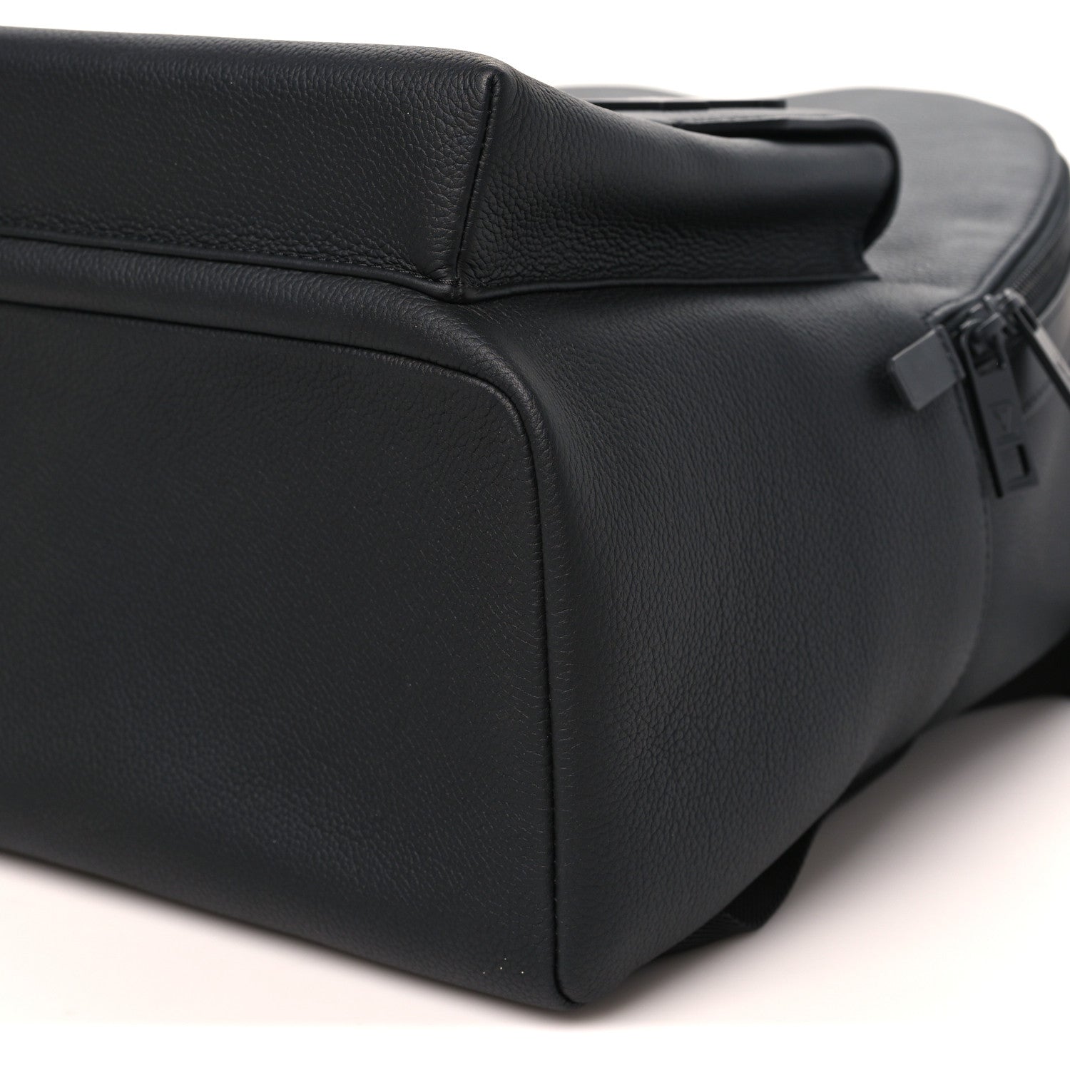 Louis Vuitton Grained Calfskin Aerogram Takeoff Backpack Black