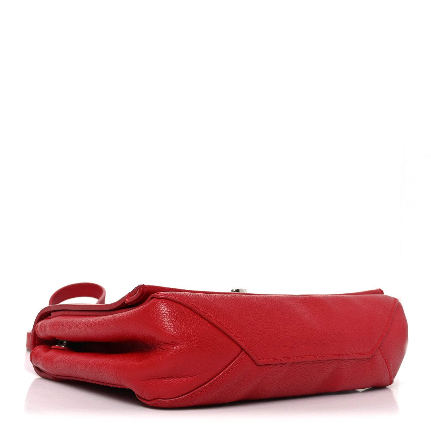 Louis Vuitton Calfskin Lockme II Chain Bag BB Rubis