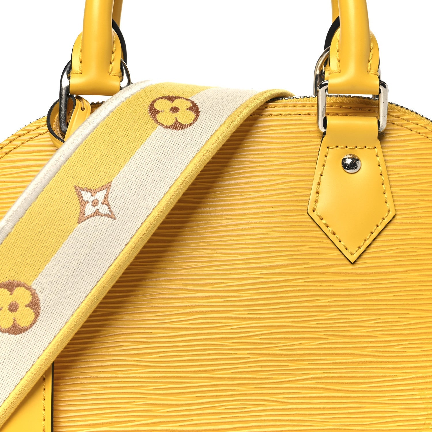 Louis Vuitton Epi Jacquard Alma BB Sunflower