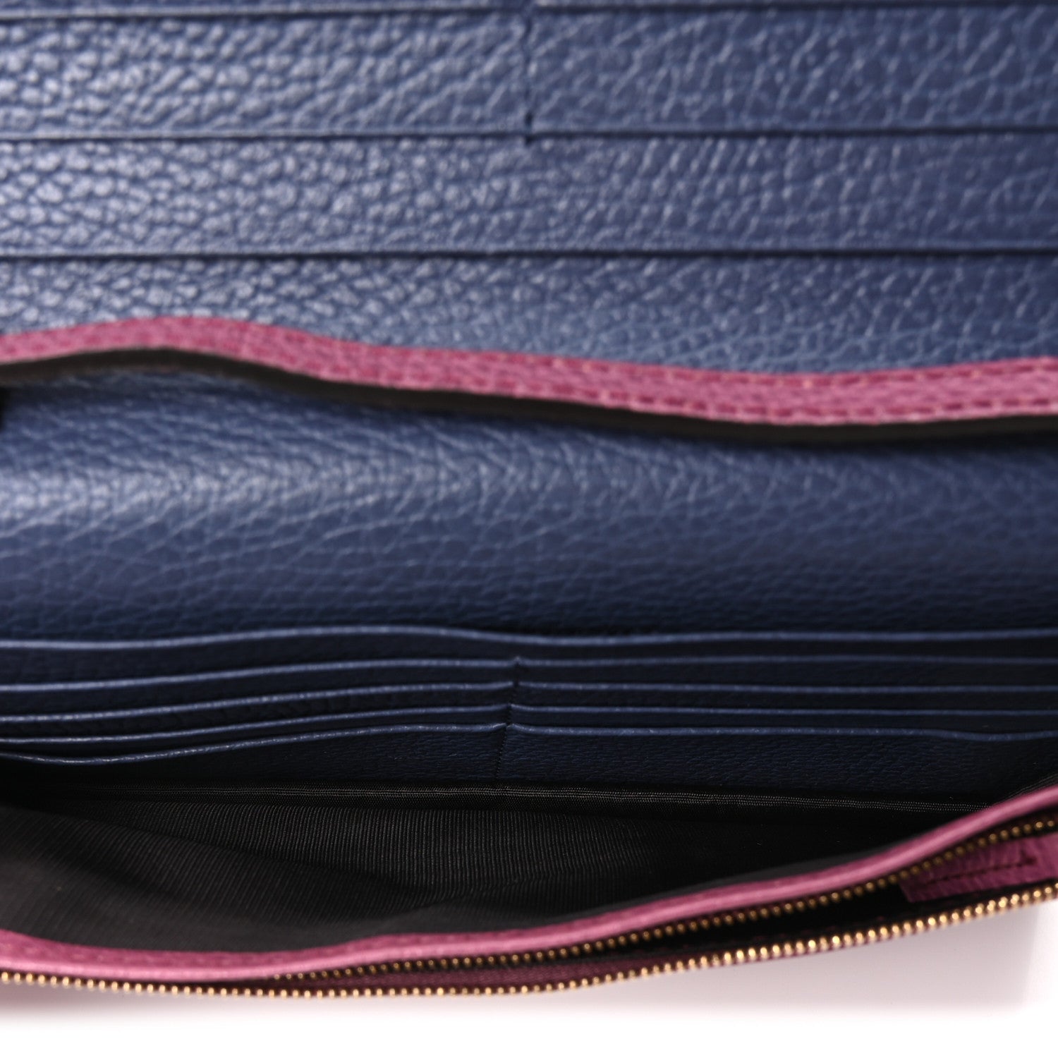 Gucci Dollar Calfskin Mini Swing Wallet Bag Purple