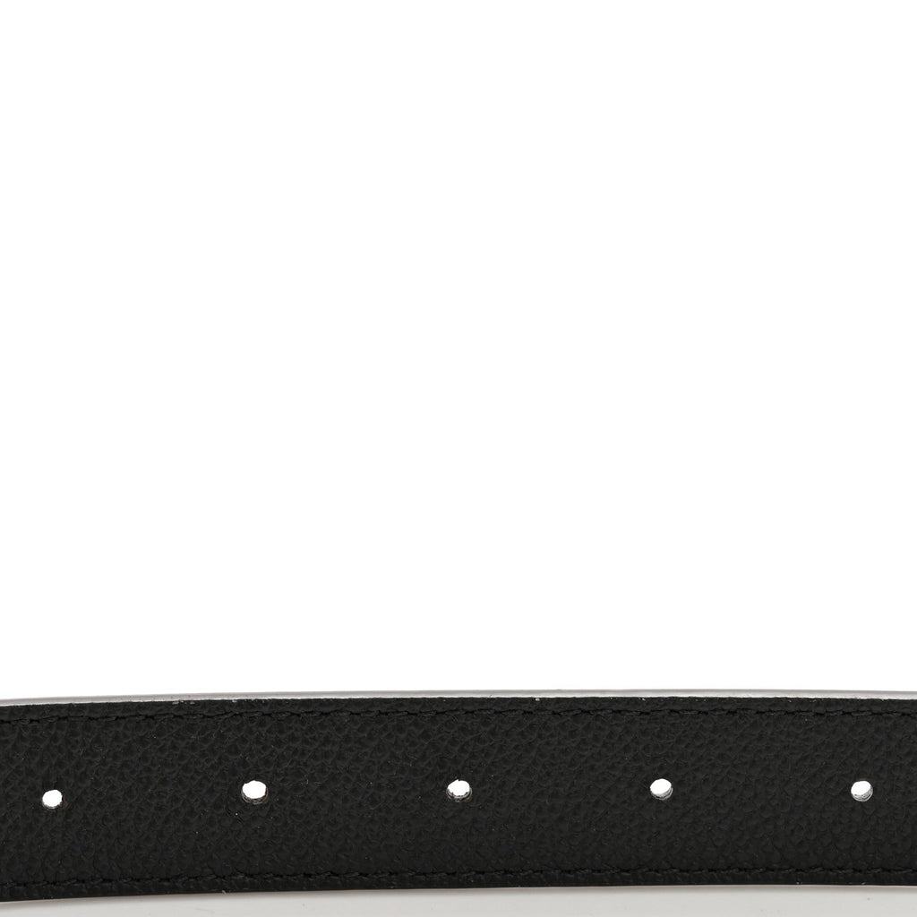 Louis Vuitton Calfskin Monogram 25mm LV Iconic Reversible Belt 85 34 Black
