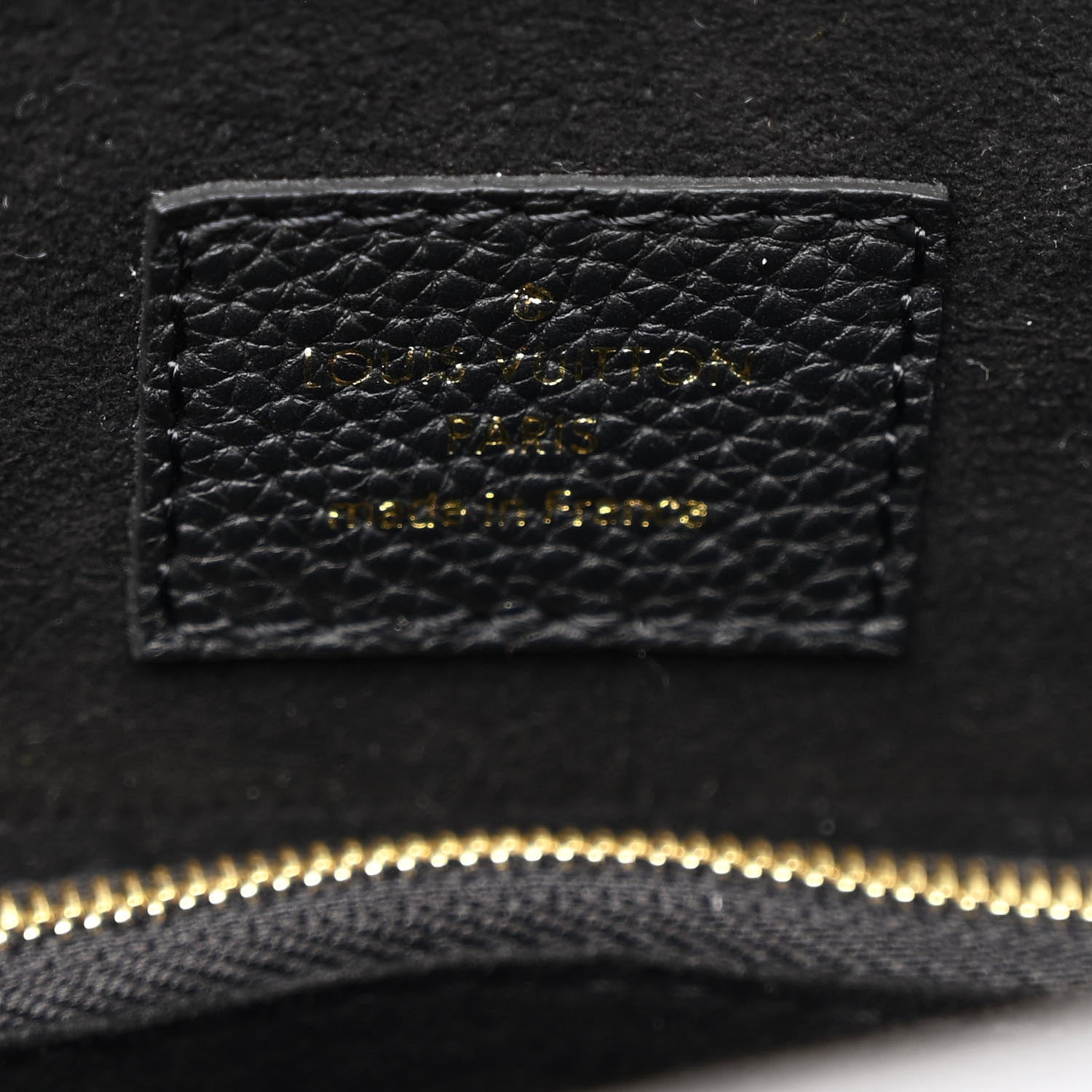 Louis Vuitton Calfskin Freedom Black
