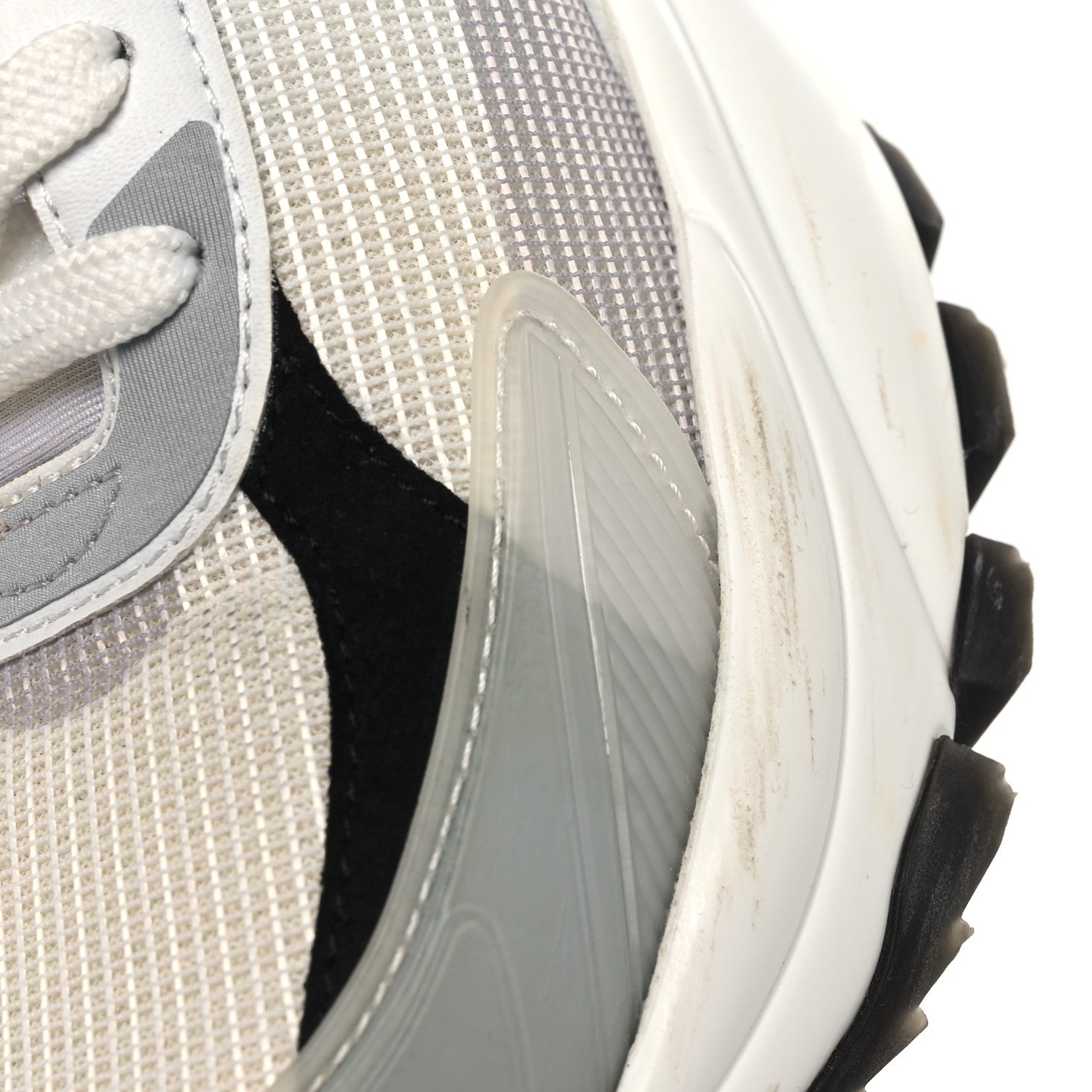 Louis Vuitton Monogram Calfskin Run 55 Sneakers 38 White