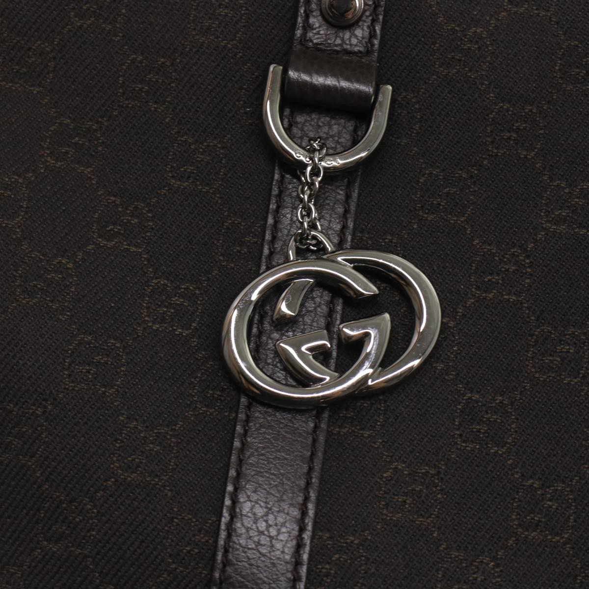 GUCCI GG Canvas Hand Bag 2way Brown  49293