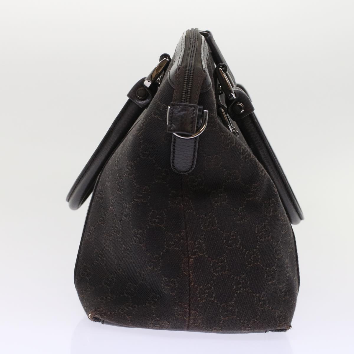 GUCCI GG Canvas Hand Bag 2way Brown  49293