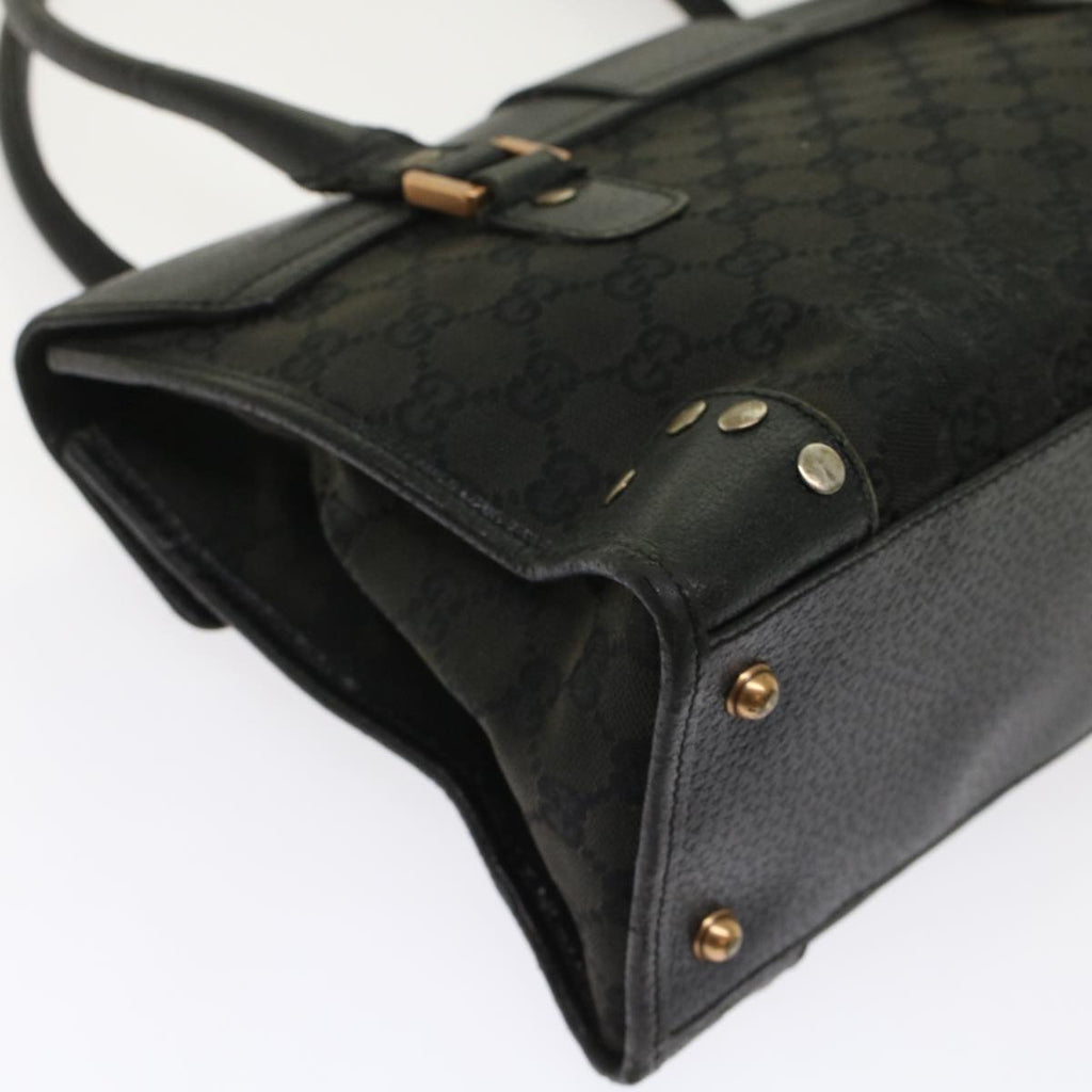 GUCCI GG Canvas Hand Bag Black  49297