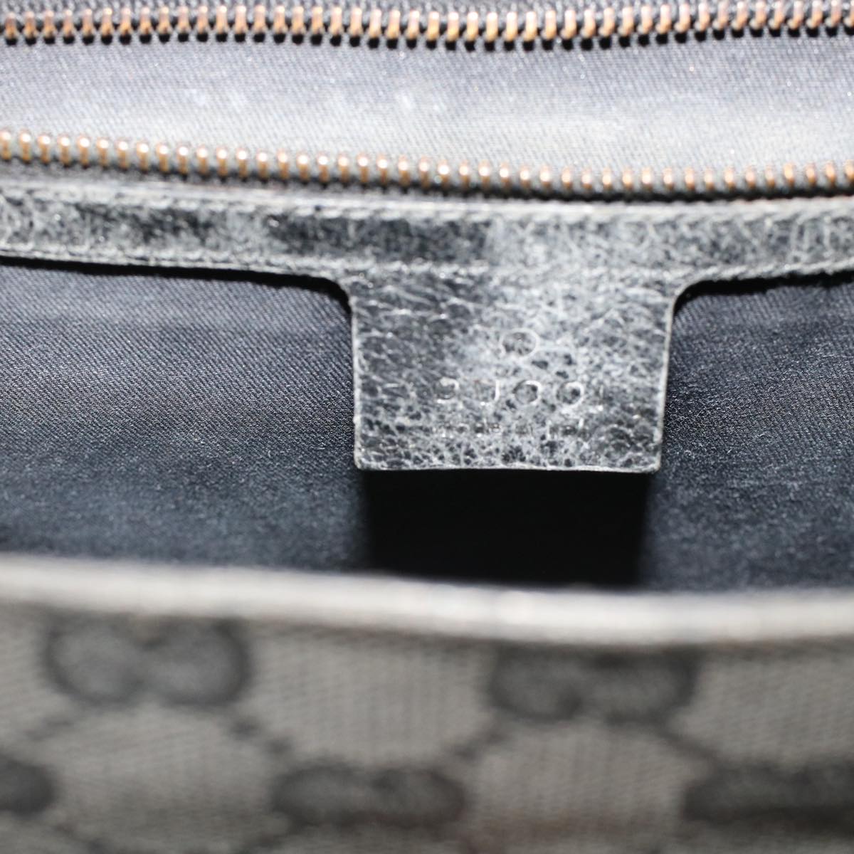 GUCCI GG Canvas Hand Bag Black  49297
