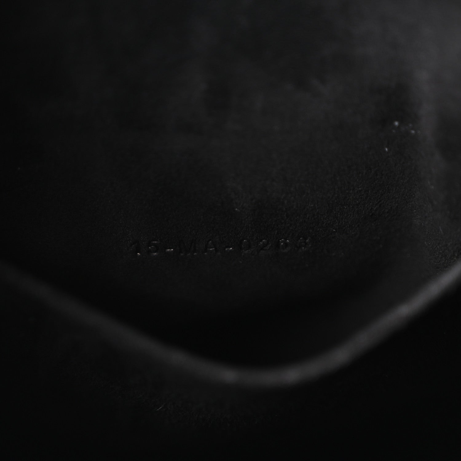 Christian Dior Calfskin CD Embossed Medium C'est Chain Bucket Bag Black