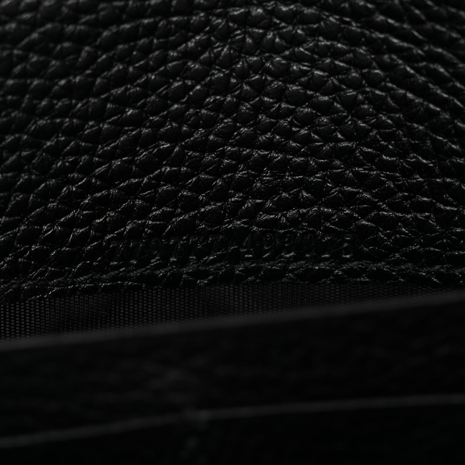 Gucci Calfskin GG Marmont Chain Wallet Black