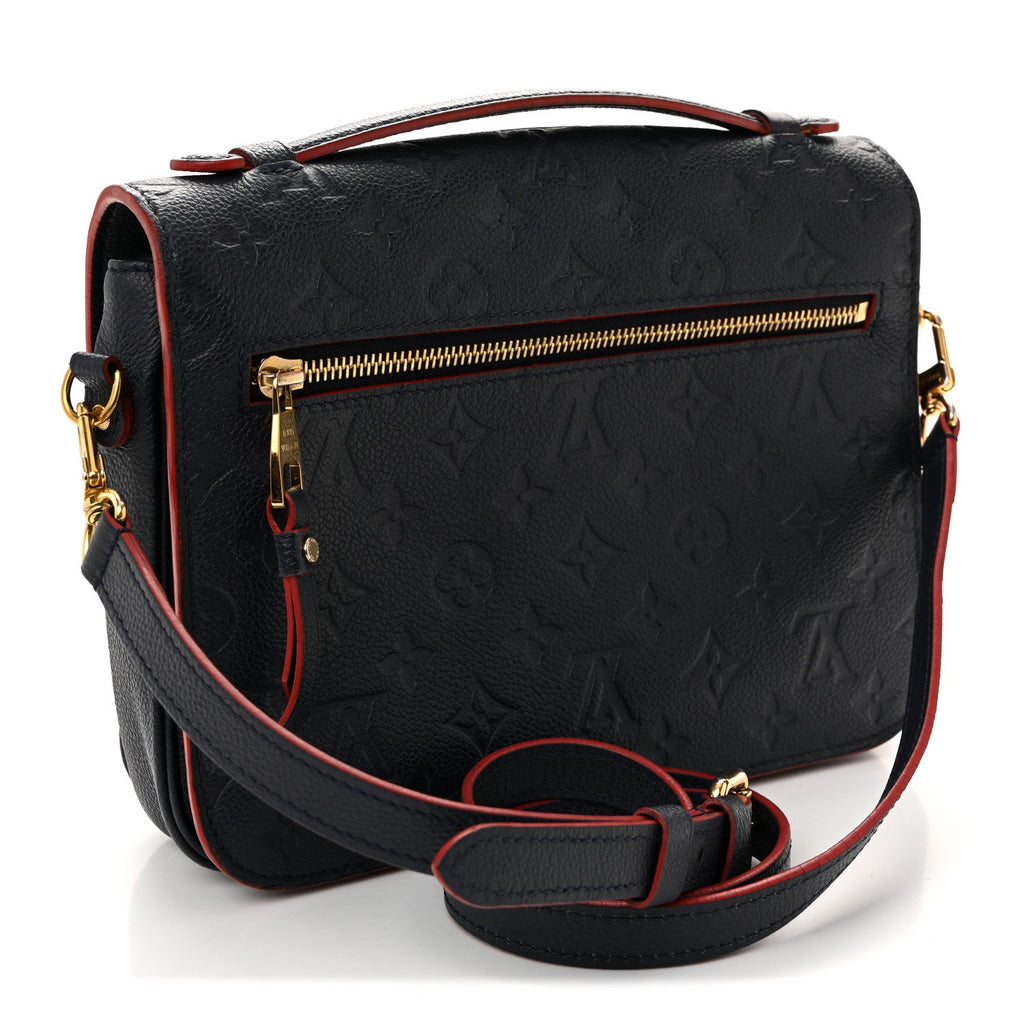 Louis Vuitton Empreinte Pochette Metis Marine Rouge