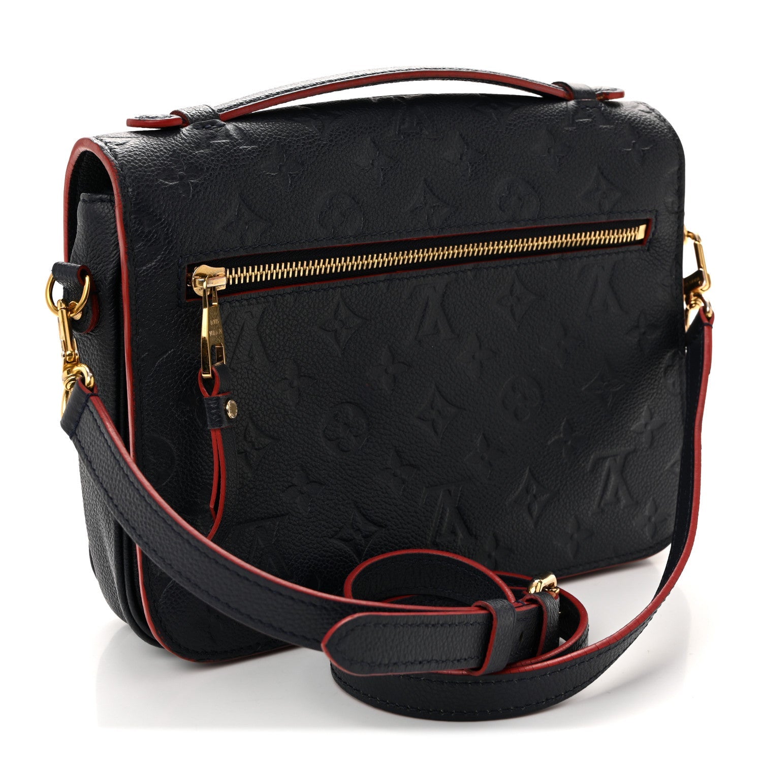 Louis Vuitton Empreinte Pochette Metis Marine Rouge