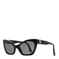 Acetate Cat Eye Sunglasses 01943 Black