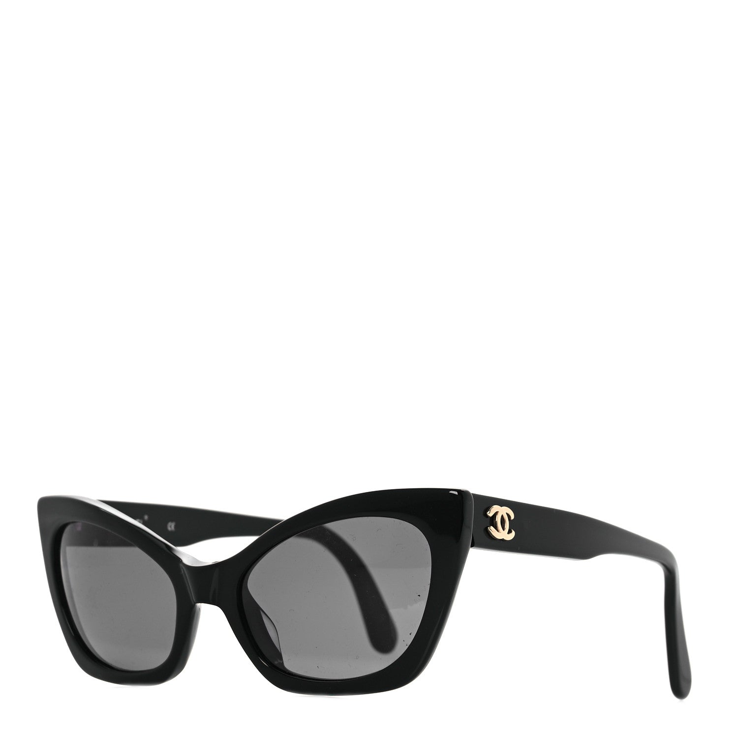 Acetate Cat Eye Sunglasses 01943 Black