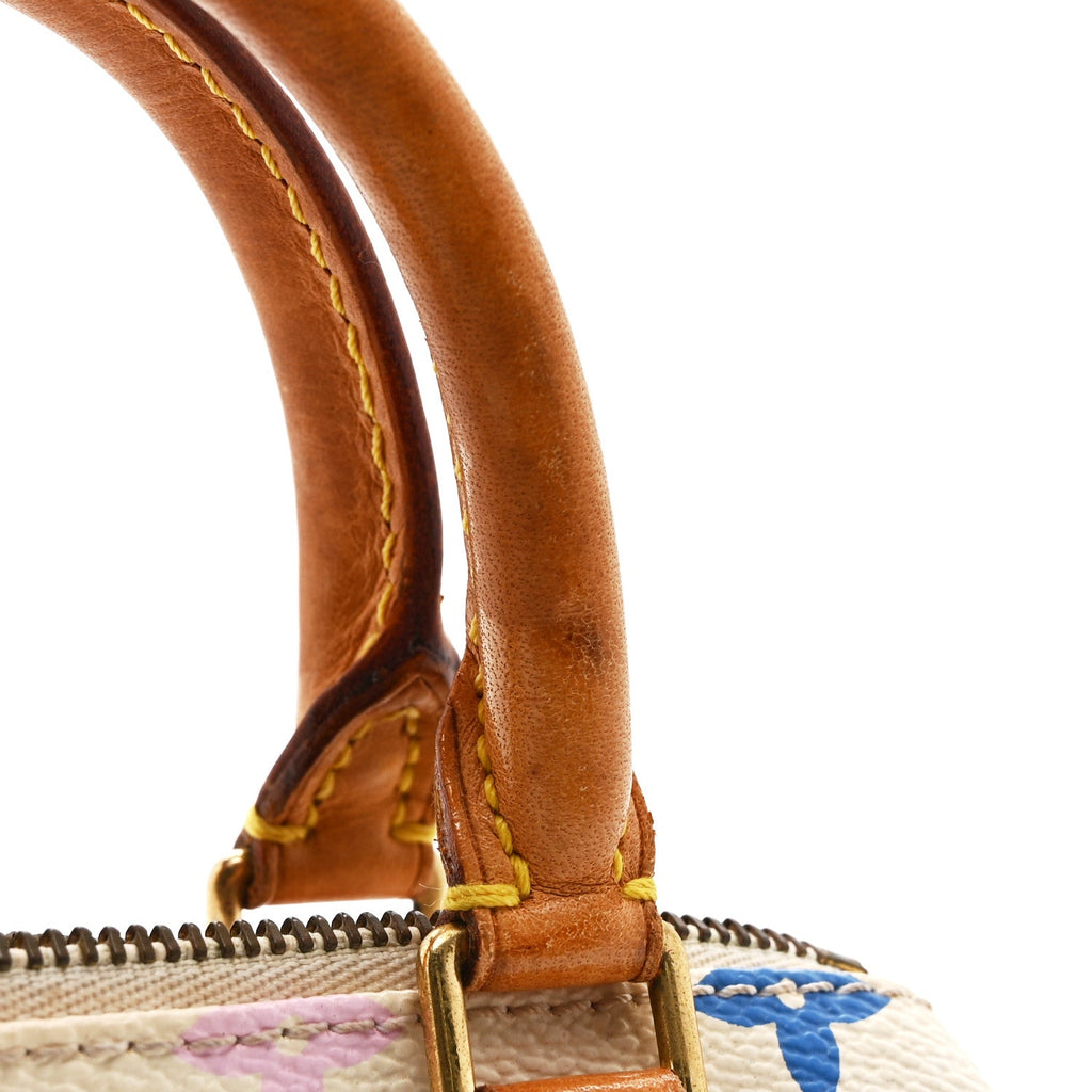 Louis Vuitton Monogram Multicolor Mini Sac HL Speedy White