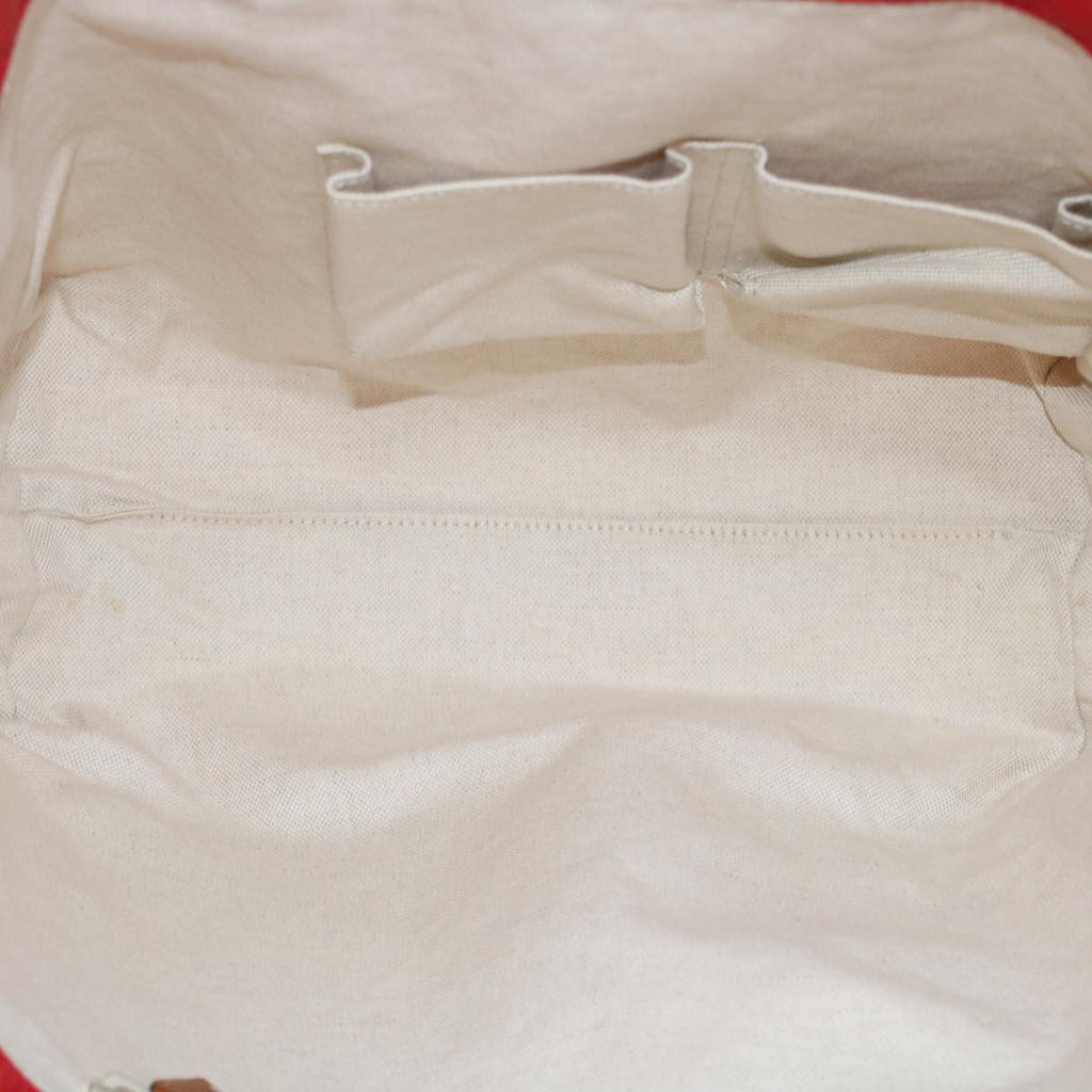 GUCCI GG Canvas Hand Bag Red 282439  49409