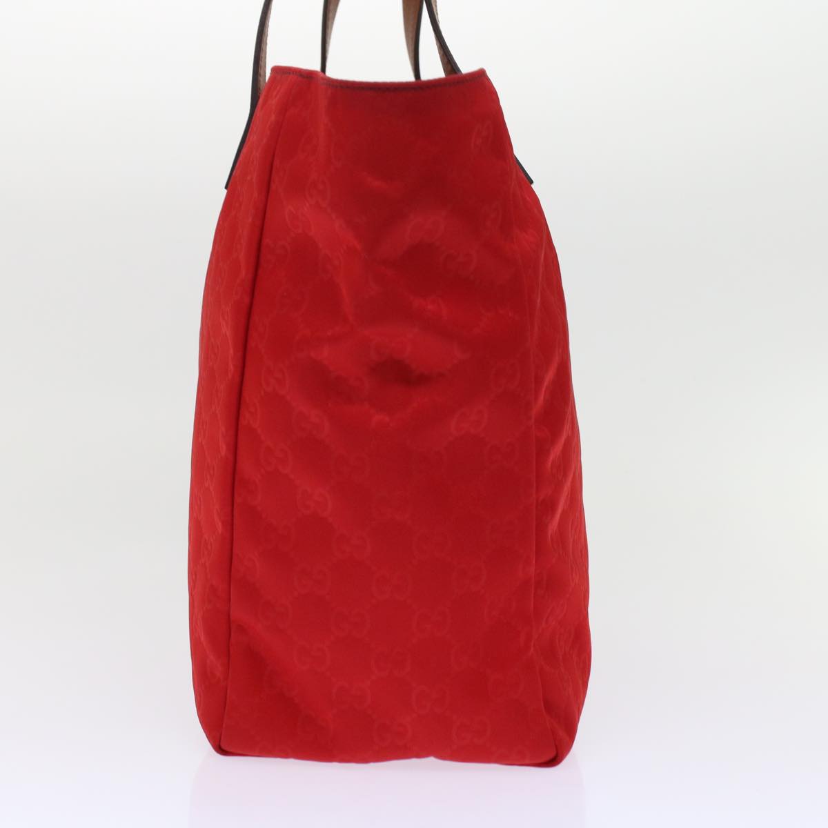GUCCI GG Canvas Hand Bag Red 282439  49409