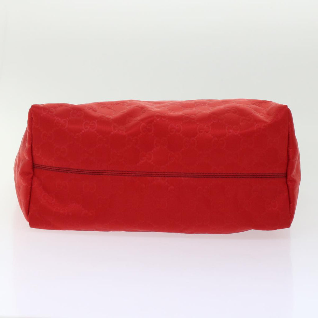 GUCCI GG Canvas Hand Bag Red 282439  49409