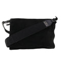 GUCCI Shoulder Bag Suede Black  49411