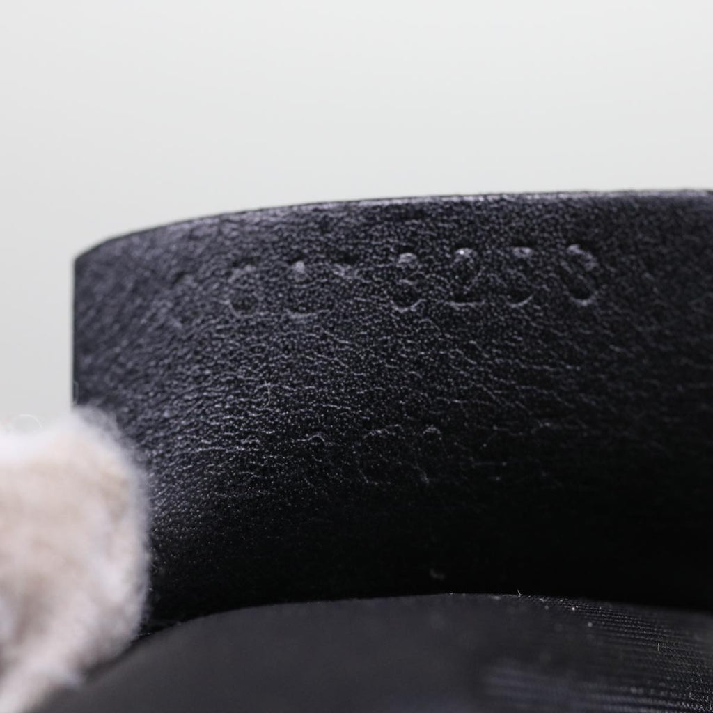 GUCCI Shoulder Bag Suede Black  49411