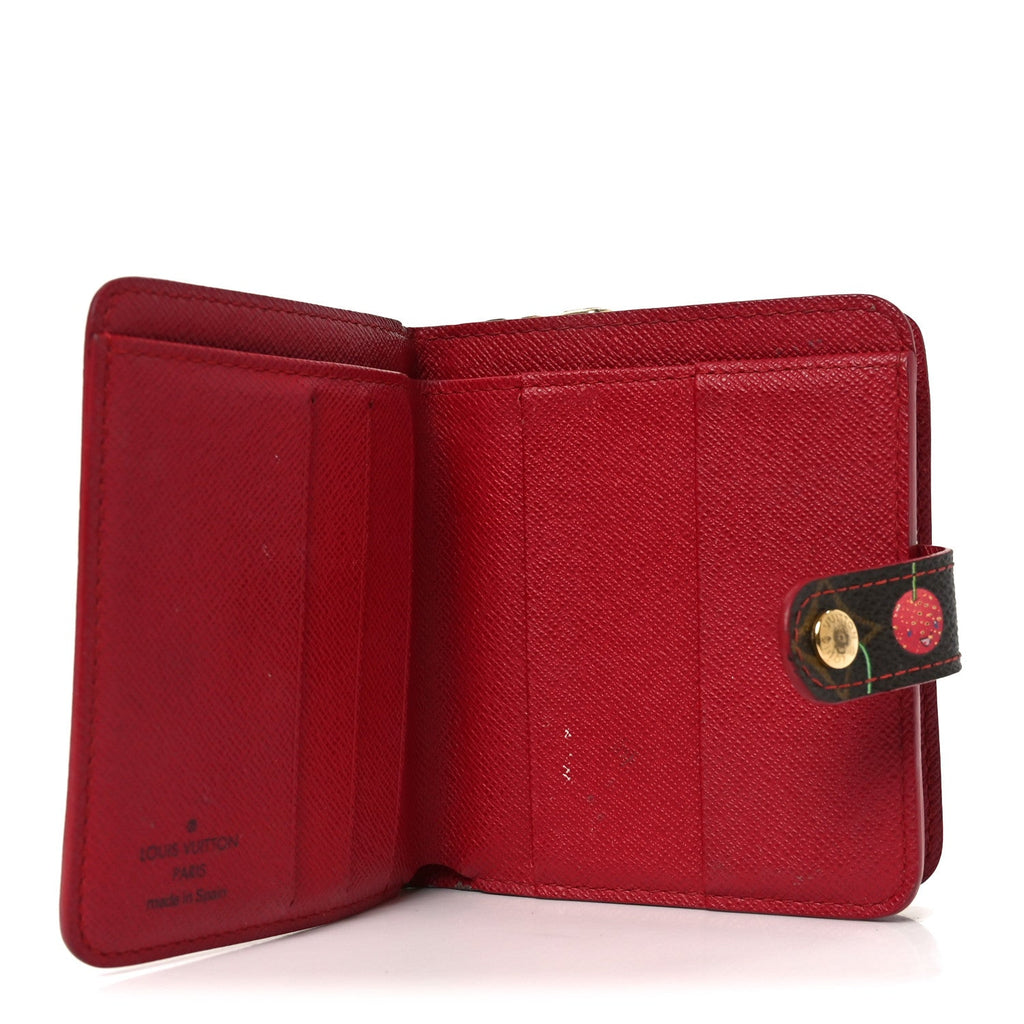 Louis Vuitton Monogram Cerises Compact Zippe Wallet