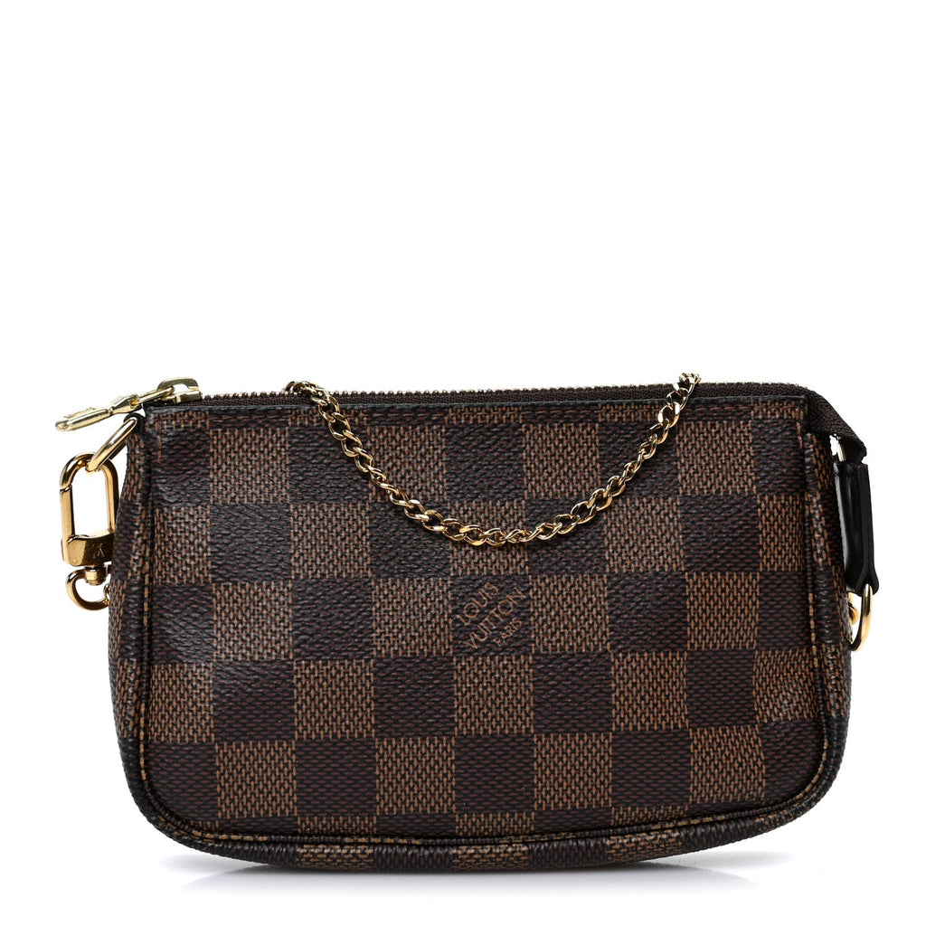 Louis Vuitton Damier Ebene Mini Pochette Accessories