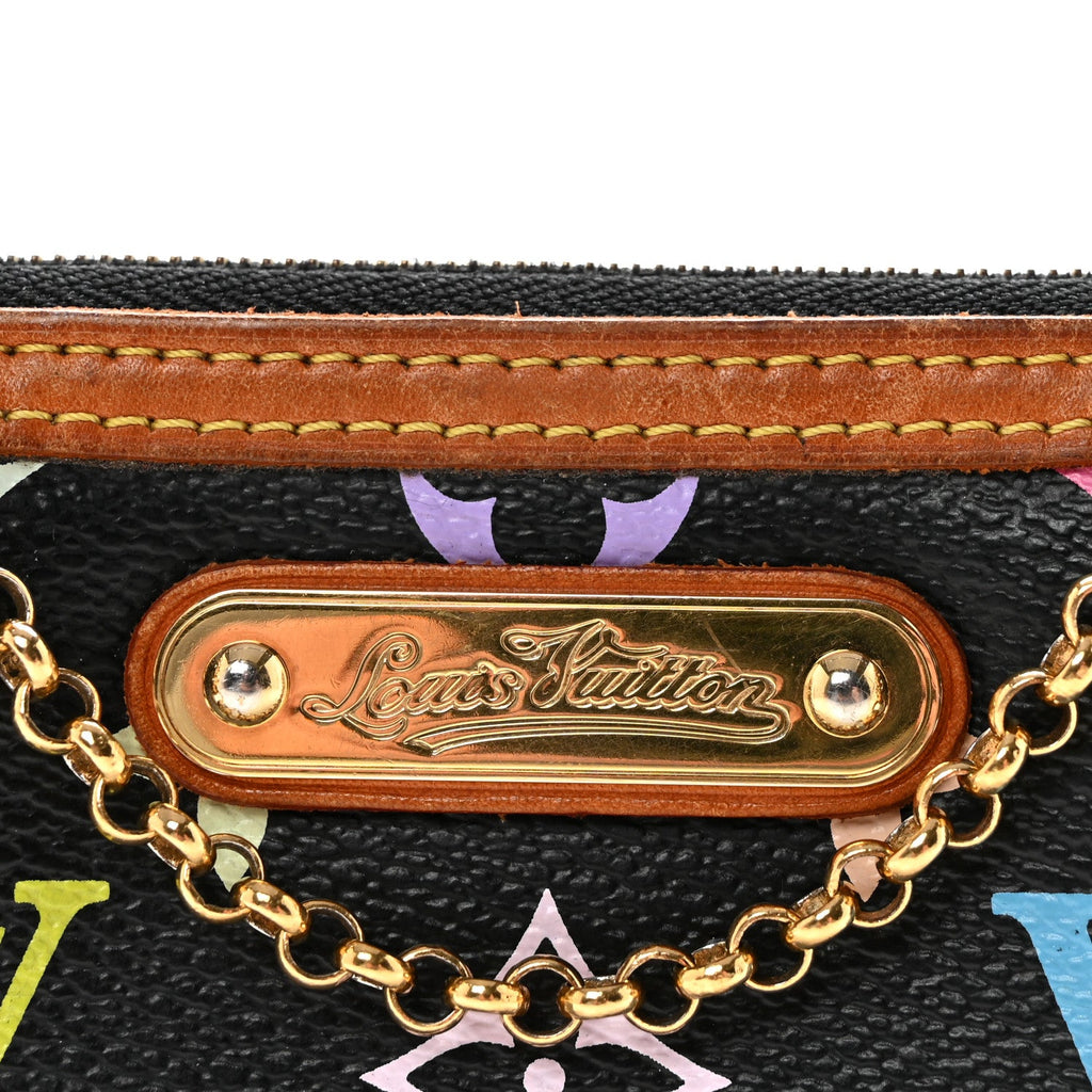Louis Vuitton Monogram Multicolor Pochette Milla MM Black