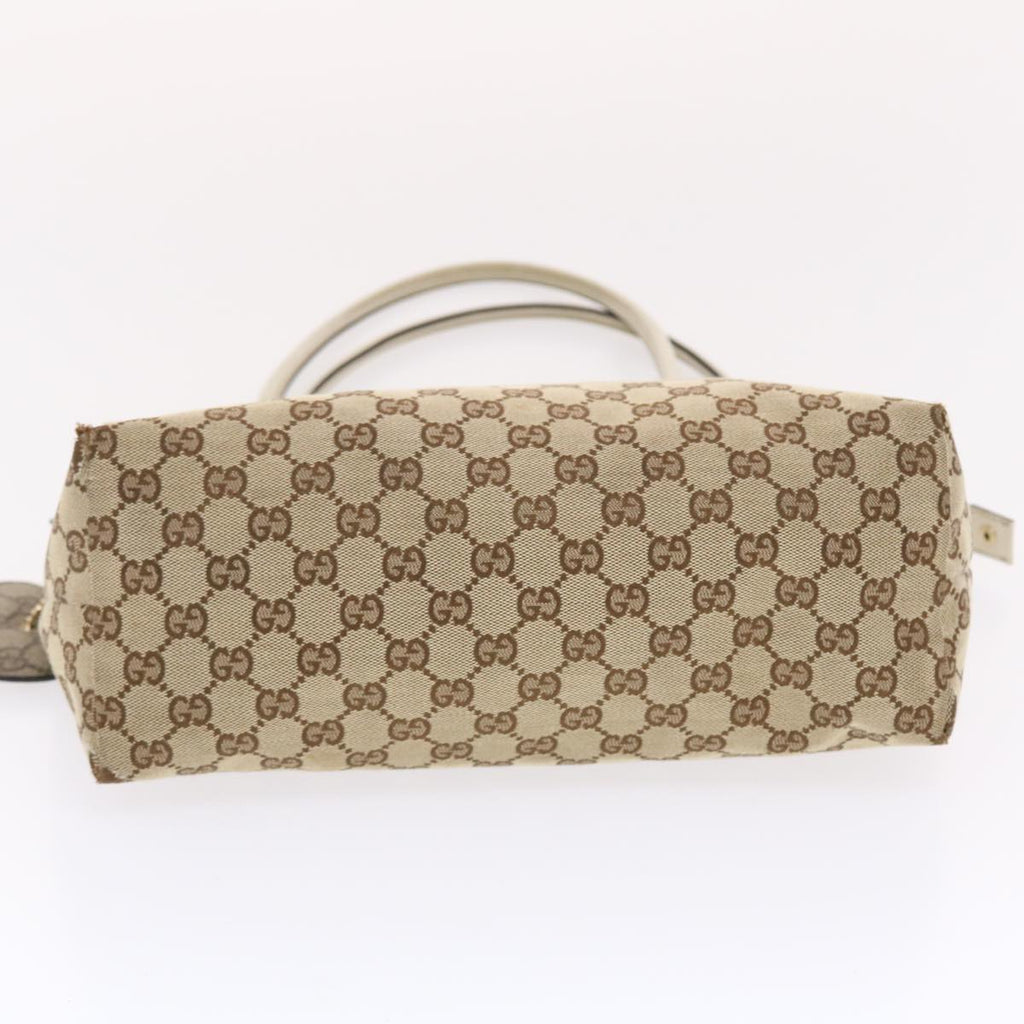 GUCCI GG Canvas Tote Bag Beige 211942  49604
