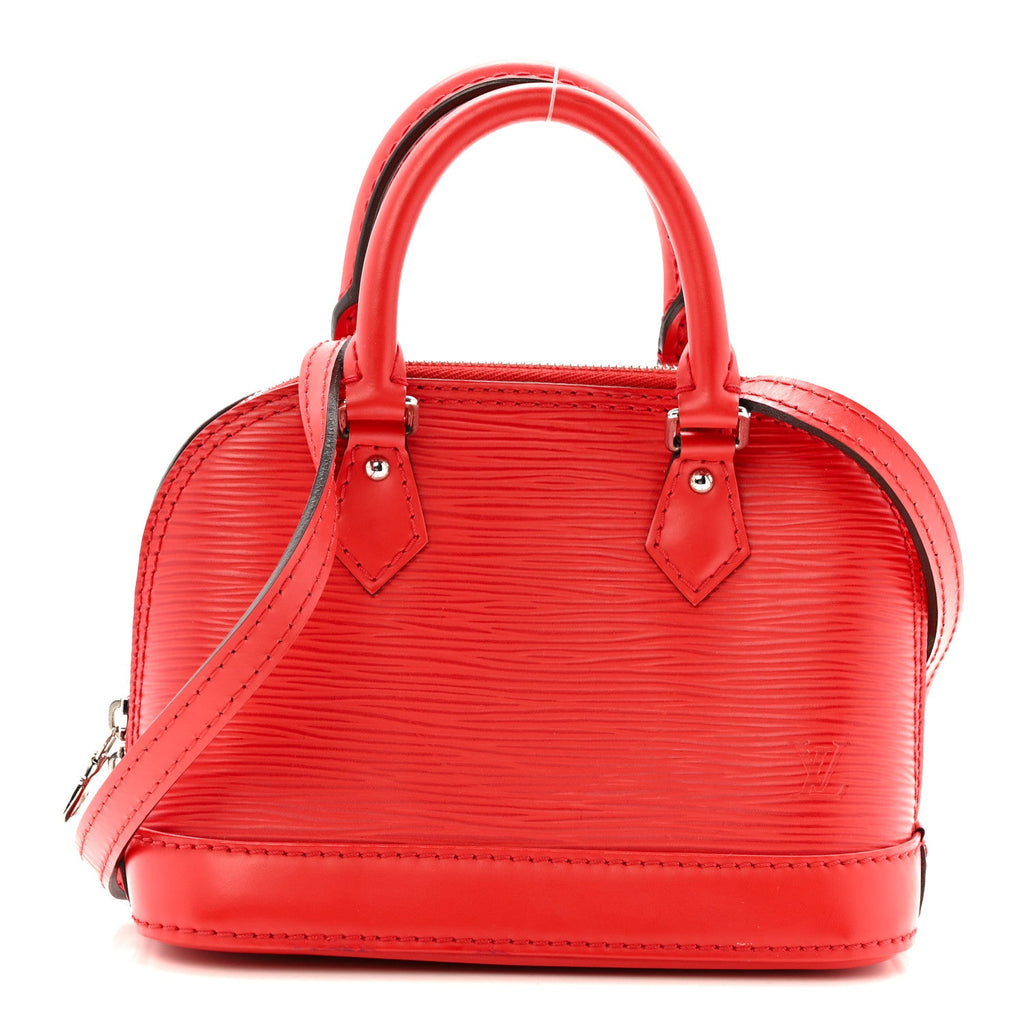 Louis Vuitton Epi Nano Alma Coquelicot