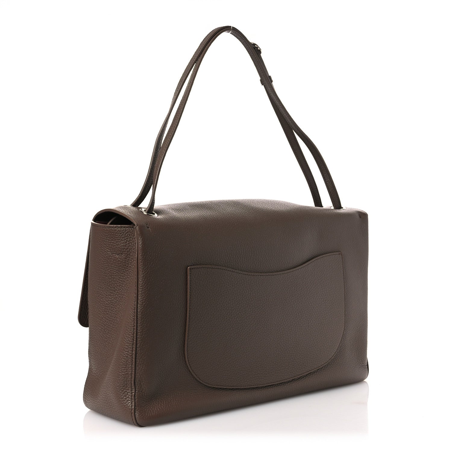 Chanel Grained Calfskin Souplissimo Maxi Flap Light Brown