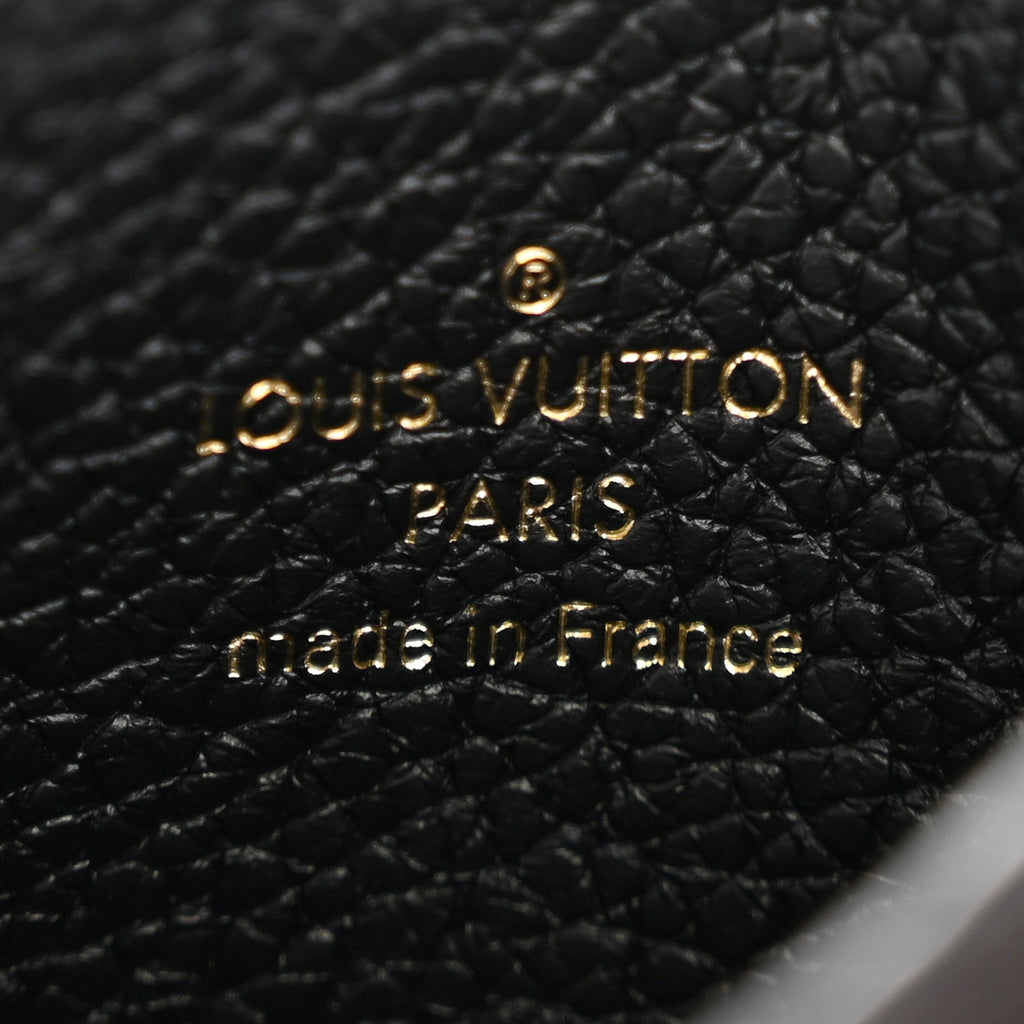 Louis Vuitton Empreinte Monogram LV Charms Card Holder Black
