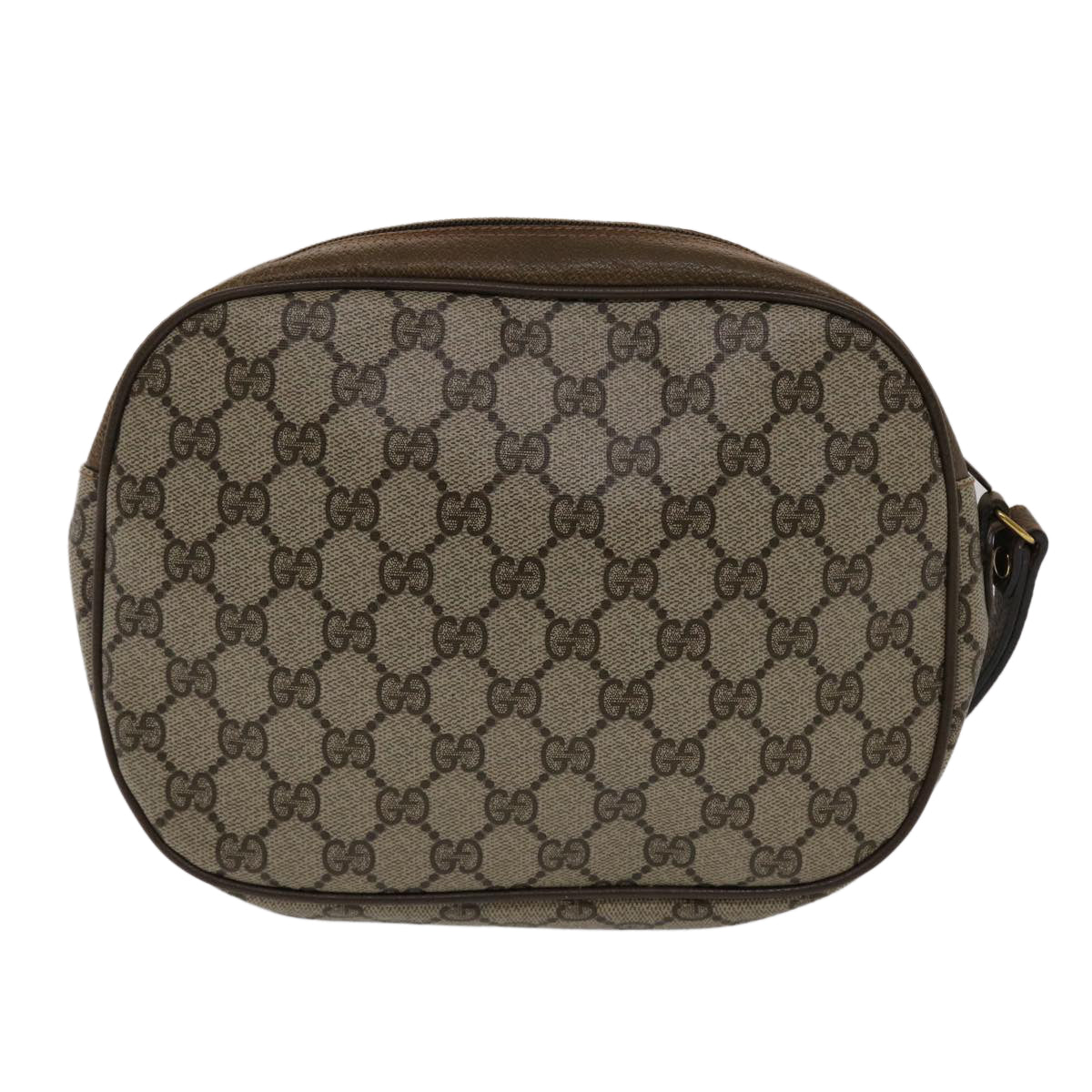 GUCCI GG Canvas Web Sherry Line Clutch Bag Beige Red Green 89 01 034  49787