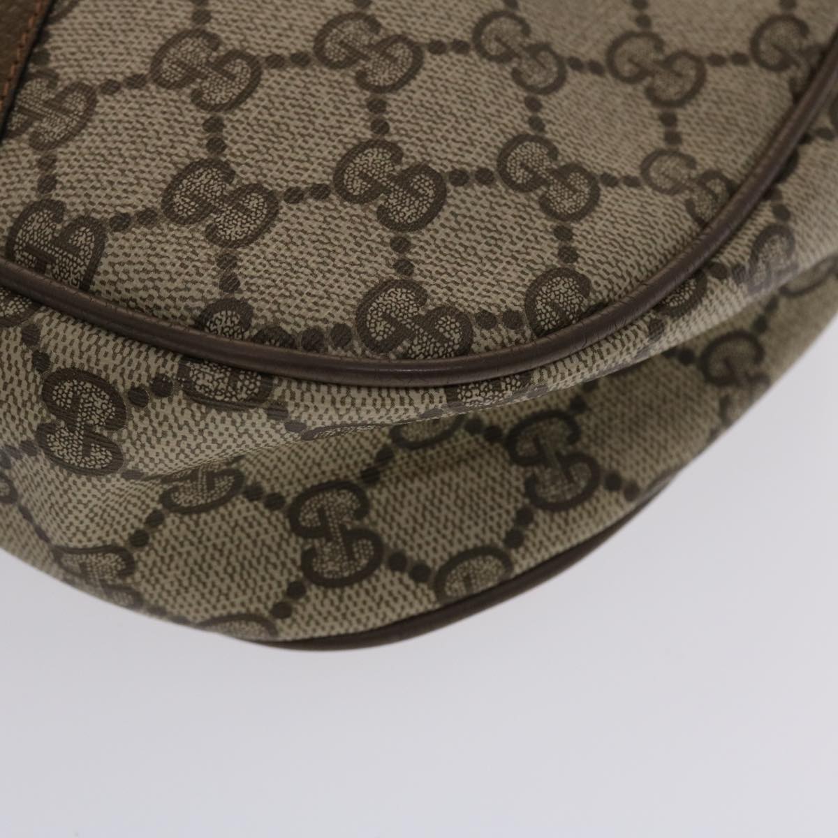 GUCCI GG Canvas Web Sherry Line Clutch Bag Beige Red Green 89 01 034  49787