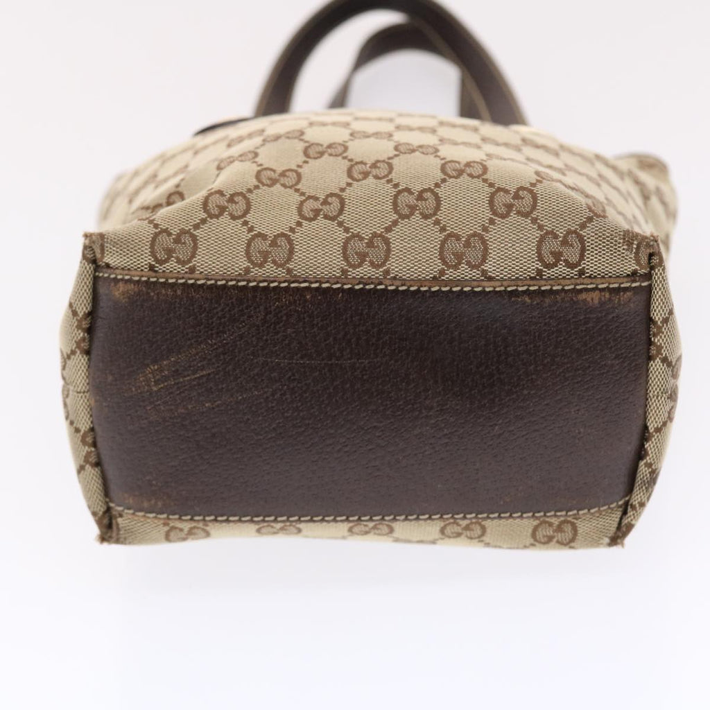 GUCCI GG Canvas Tote Bag Beige 153361  49790