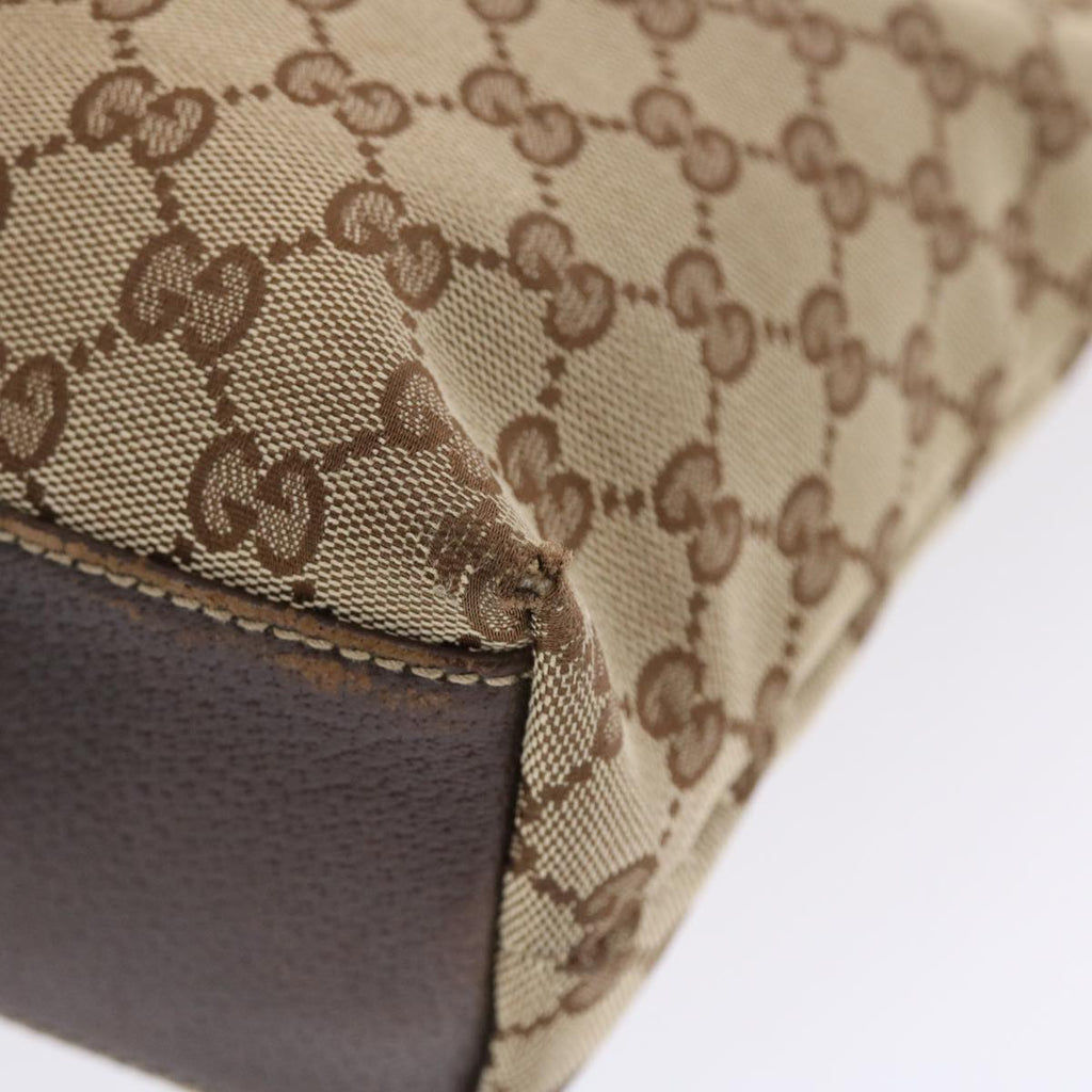GUCCI GG Canvas Tote Bag Beige 153361  49790