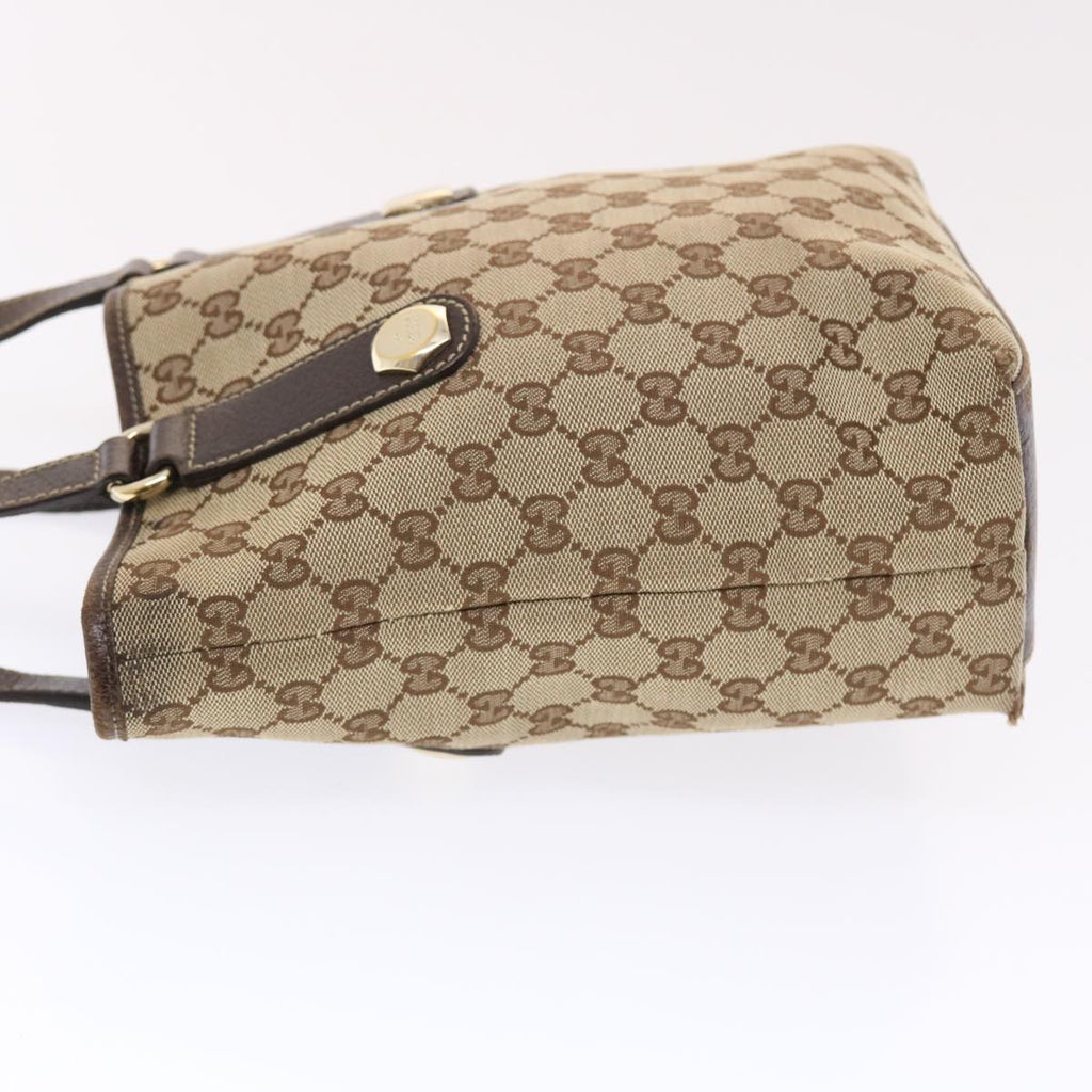 GUCCI GG Canvas Tote Bag Beige 153361  49790