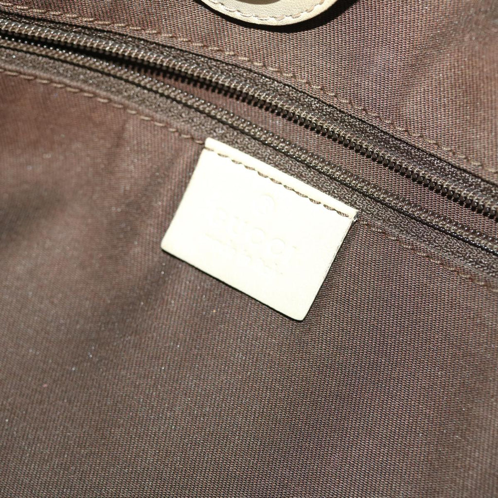 GUCCI GG Canvas Hand Bag Beige 211944  49795