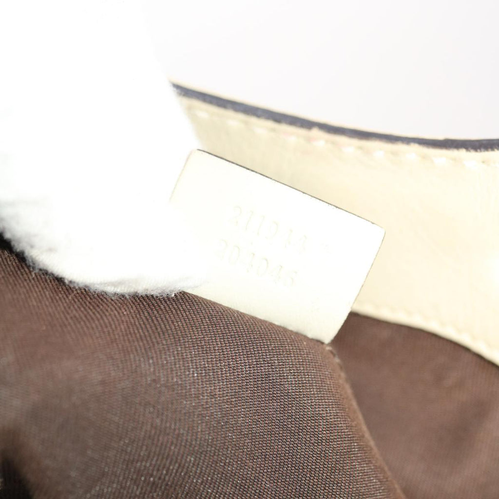 GUCCI GG Canvas Hand Bag Beige 211944  49795