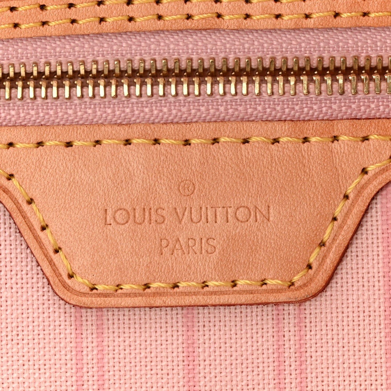 Louis Vuitton Damier Azur Neo Neverful lMM Rose Ballerine