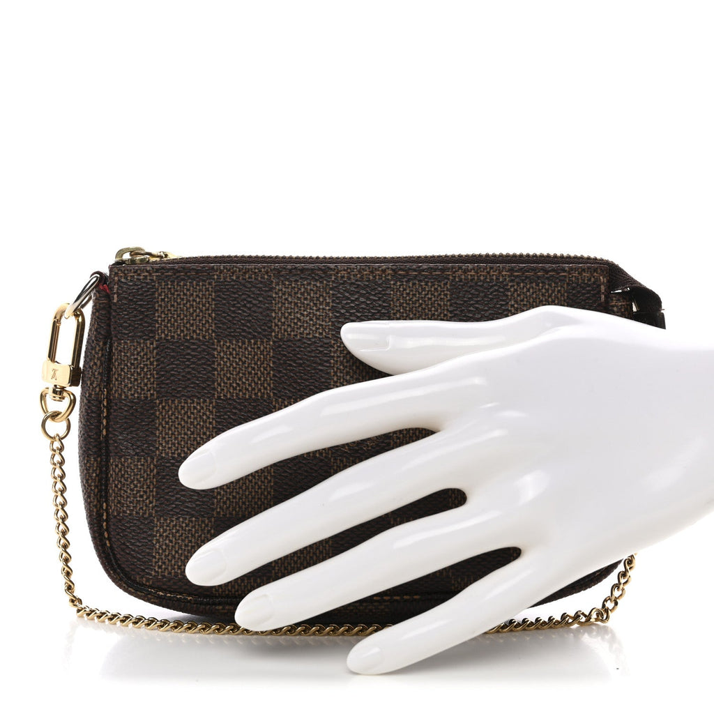 Louis Vuitton Damier Ebene Mini Pochette Accessories