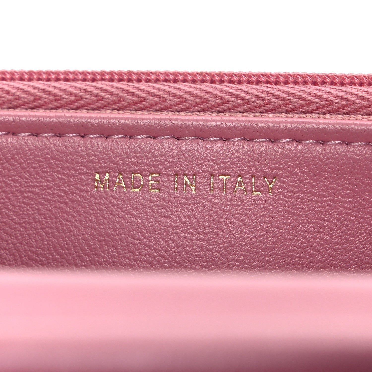 Chanel Tweed Quilted Wallet On Chain WOC Pink