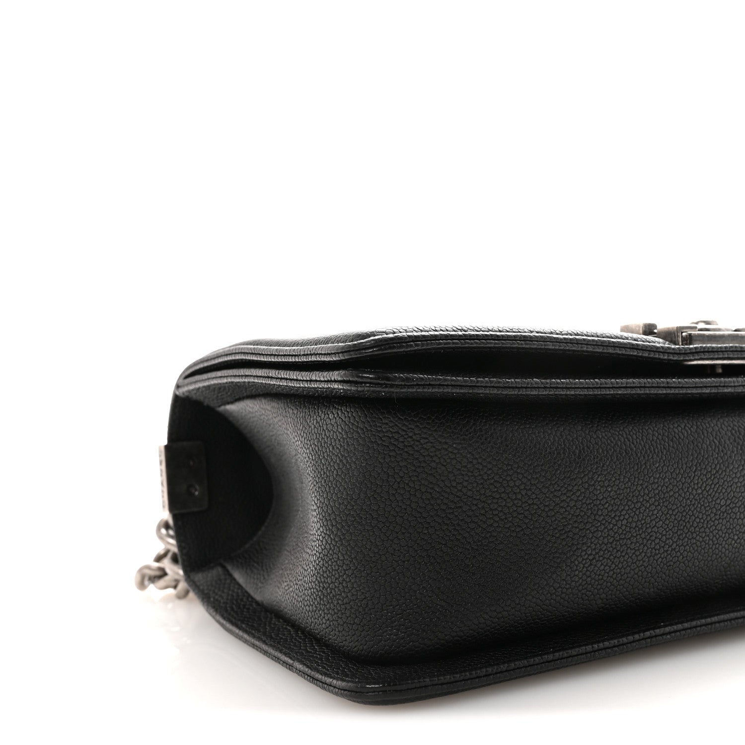 Chanel Caviar Quilted Medium Boy Flap Black