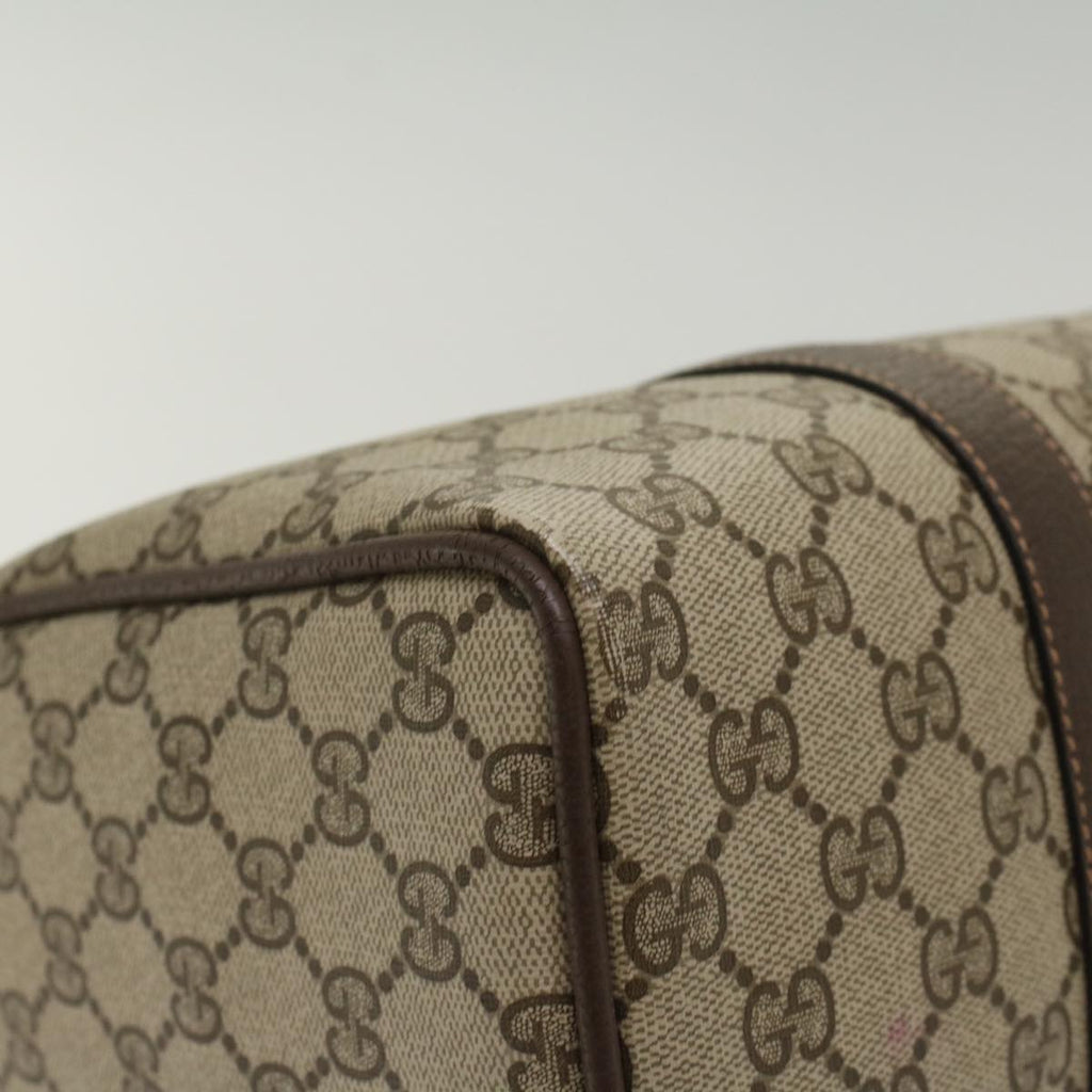 GUCCI GG Canvas Web Sherry Line Hand Bag Beige Red Green 40.02.007  49929