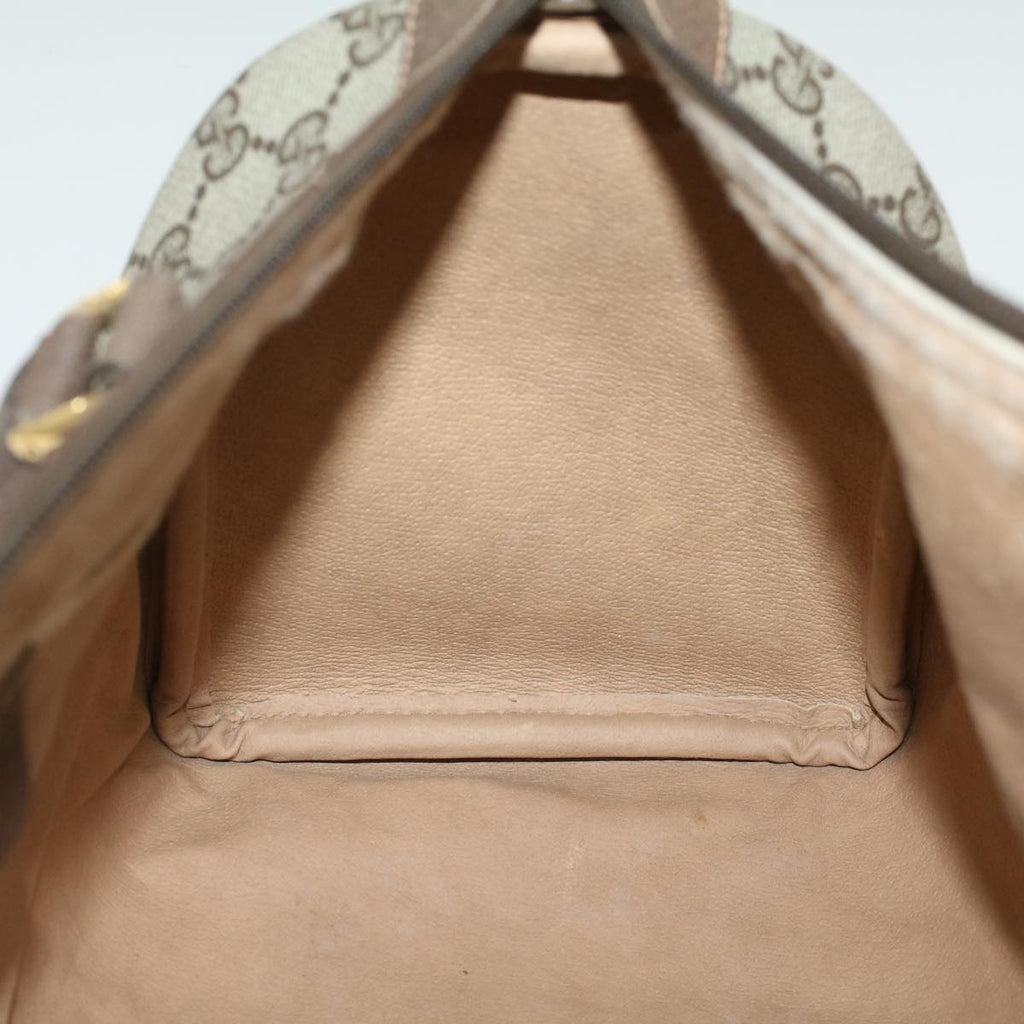 GUCCI GG Canvas Web Sherry Line Hand Bag Beige Red Green 40.02.007  49929