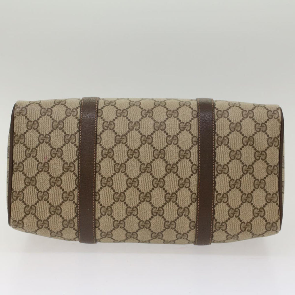 GUCCI GG Canvas Web Sherry Line Hand Bag Beige Red Green 40.02.007  49929