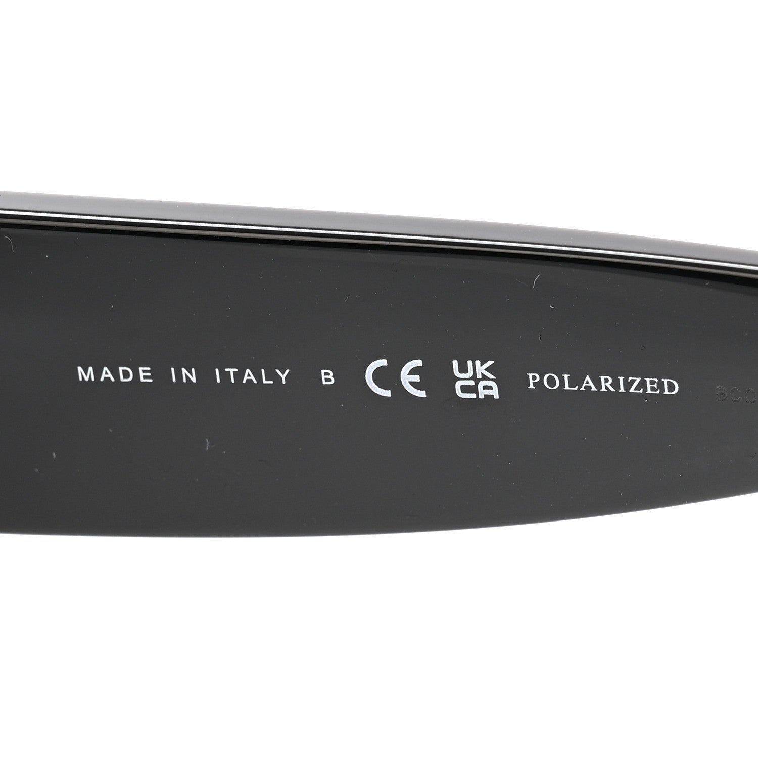 Acetate Polarized Square Sunglasses 5506 Black