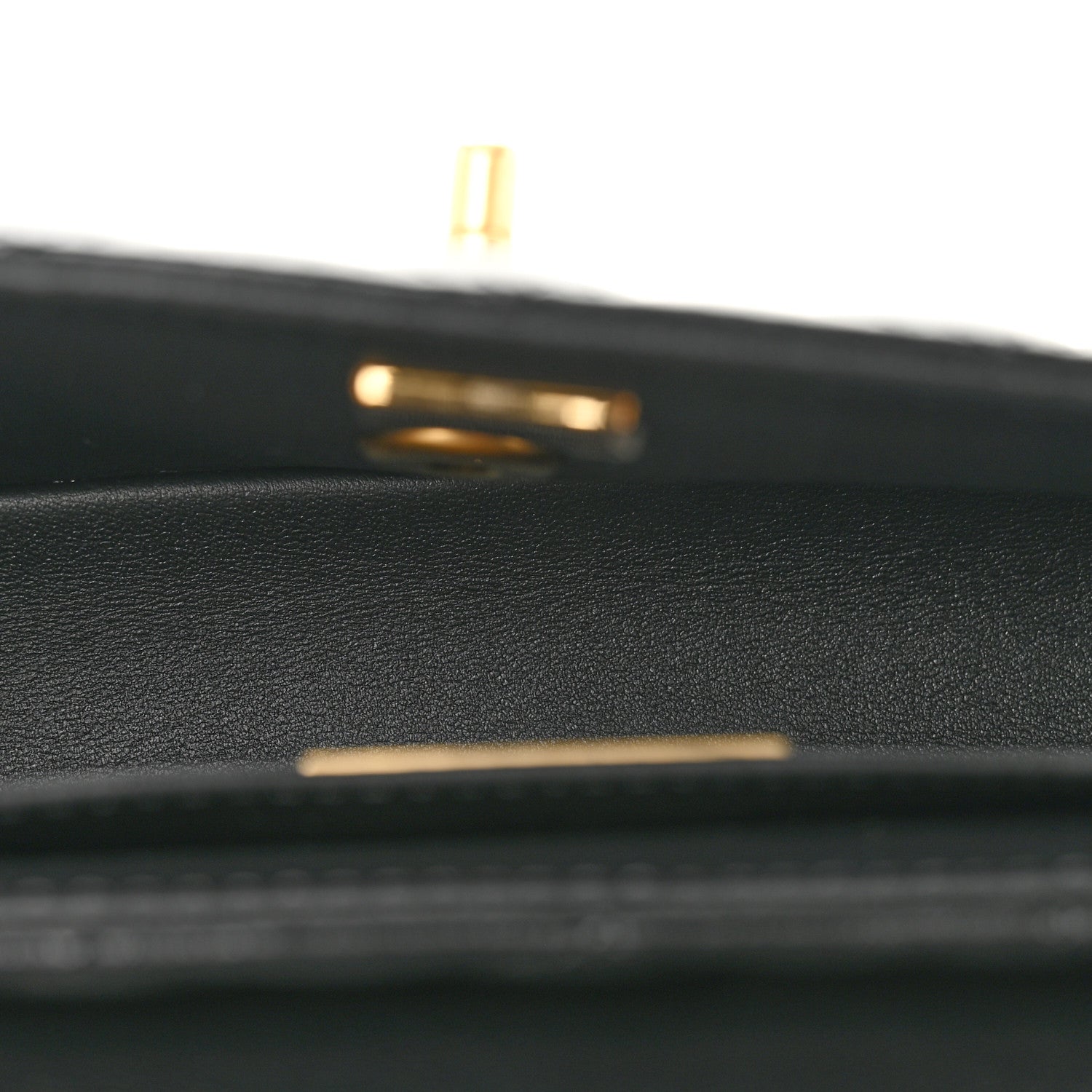 Chanel Lambskin Quilted Mini Flap Top Handle Bag Black