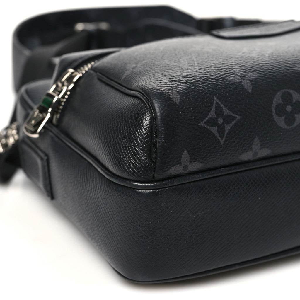 Louis Vuitton Taiga Monogram Eclipse Outdoor Messenger Black
