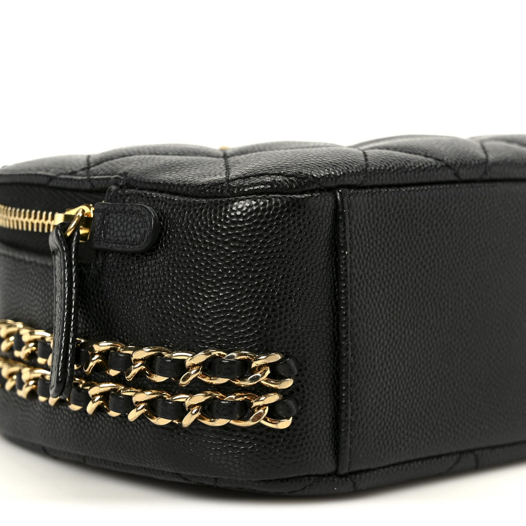 Chanel Caviar Quilted Mini CC You Camera Case Black
